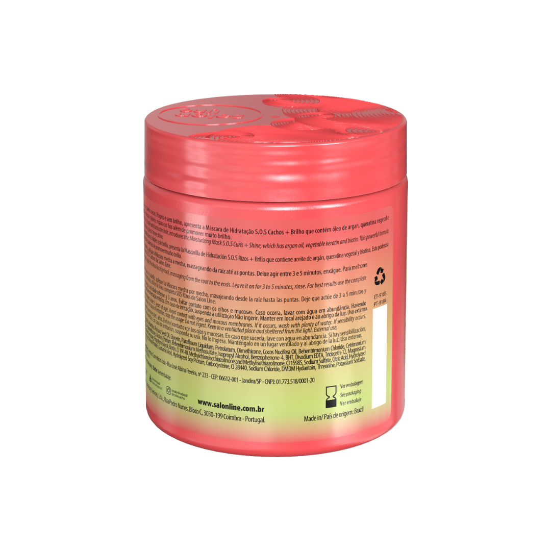 Salon Line S.O.S Cachos Mask +Shine 500 g