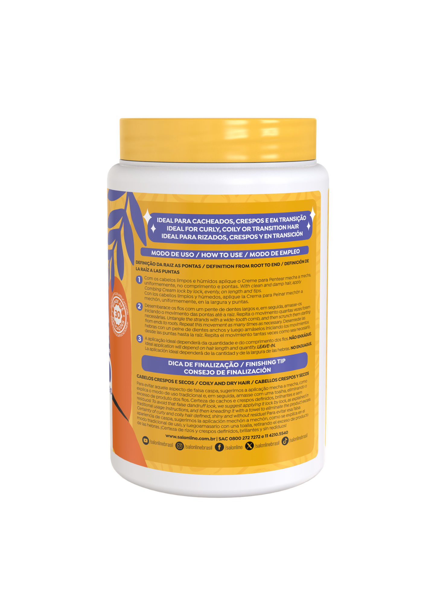 Salon Line Combing Cream Wet Brightness 1 KG