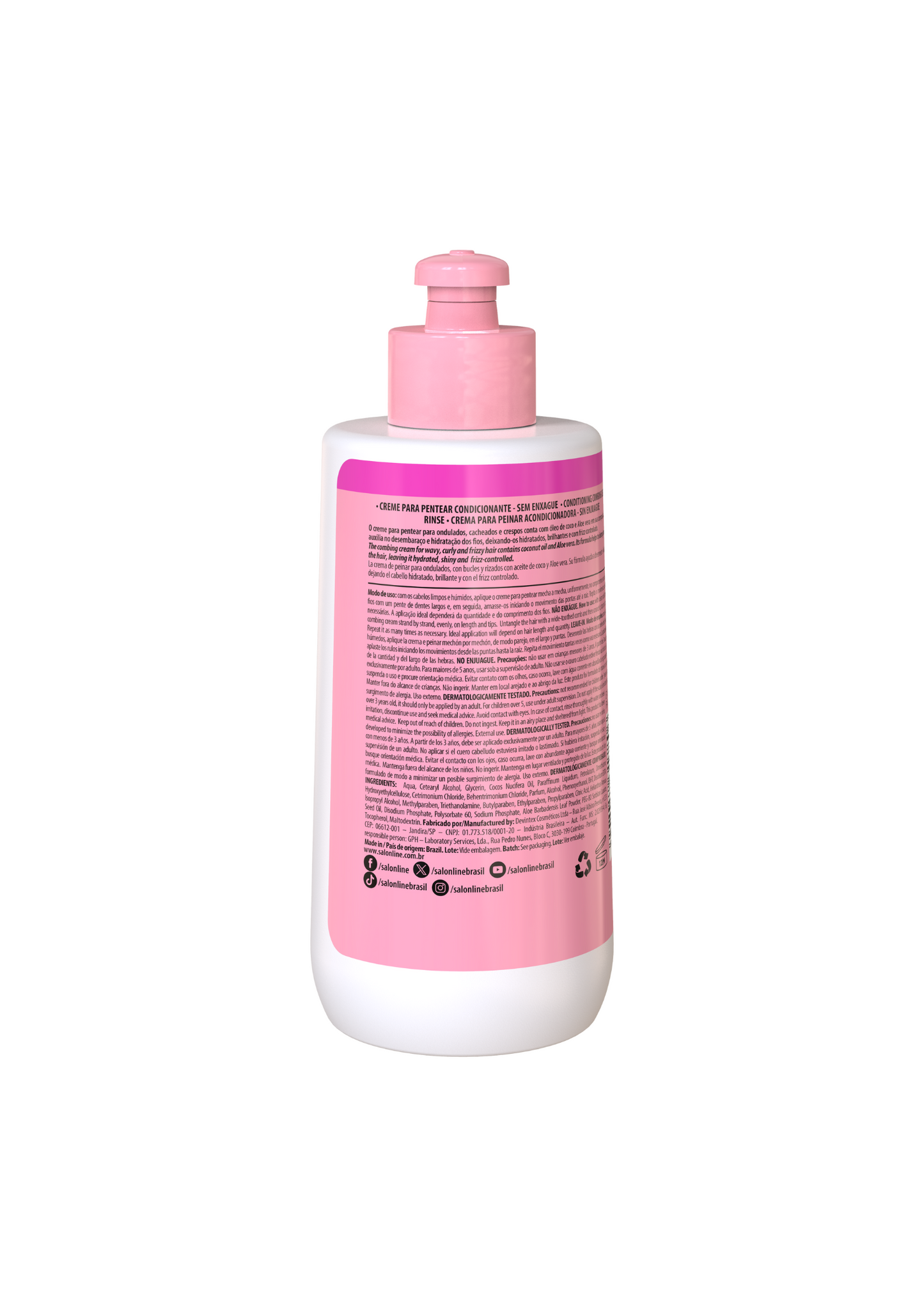 Salon Line SOS Cachos Kinder Kammcreme für lockiges Haar