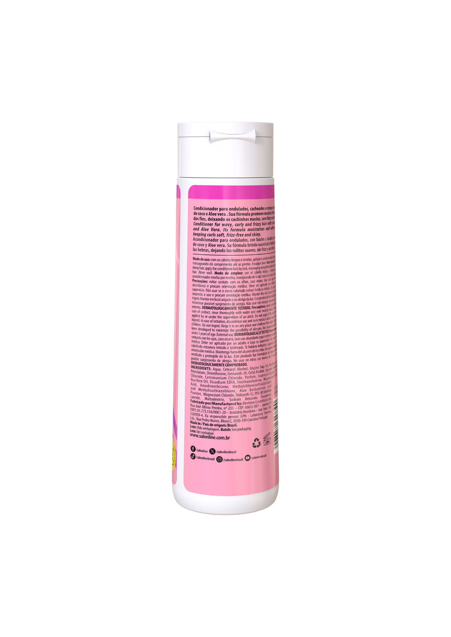 Salon Line SOS Cachos Kinder Spulung für lockiges Haar
