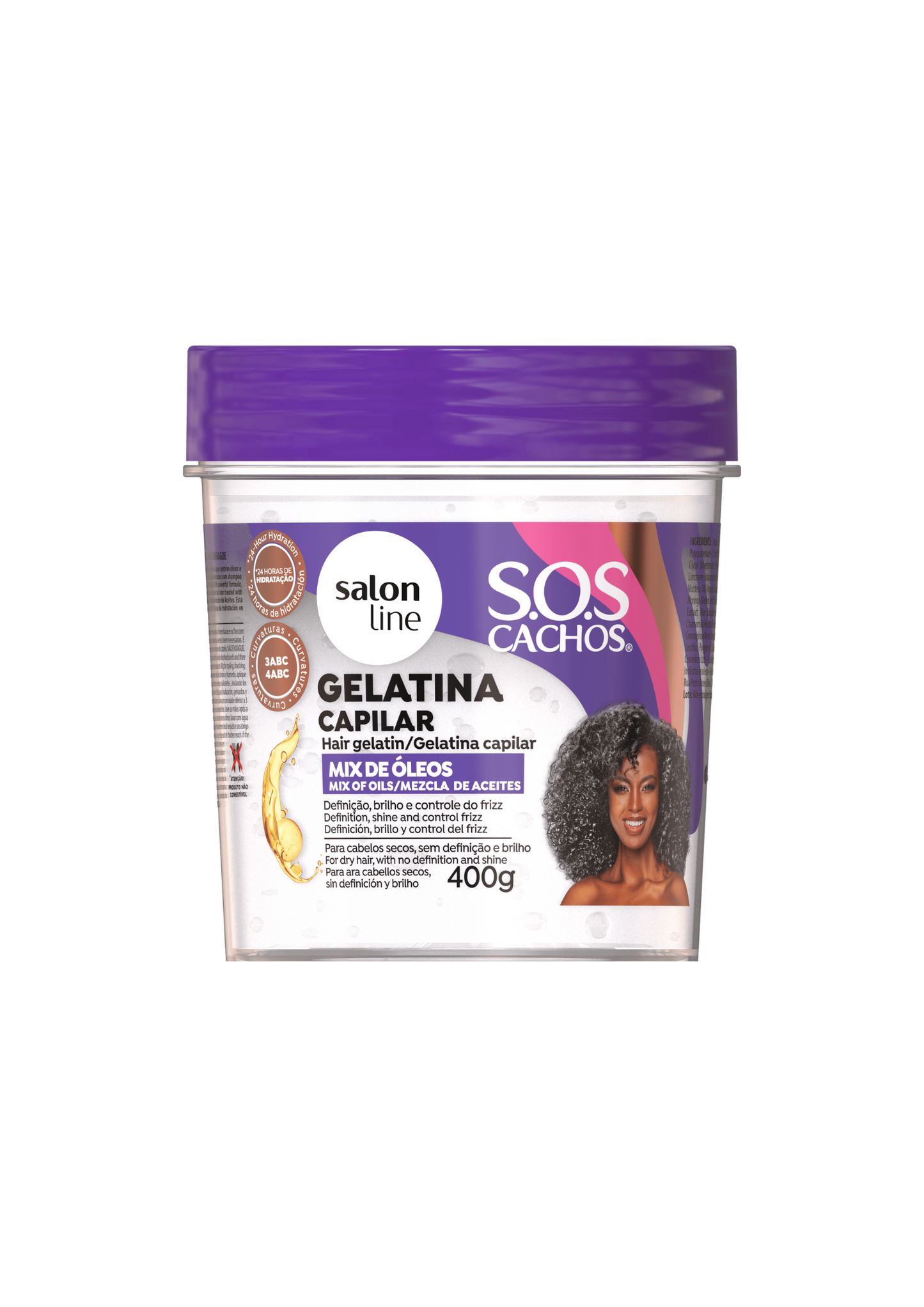 Salon Line SOS Cachos Gel Mix of Oils 400 g