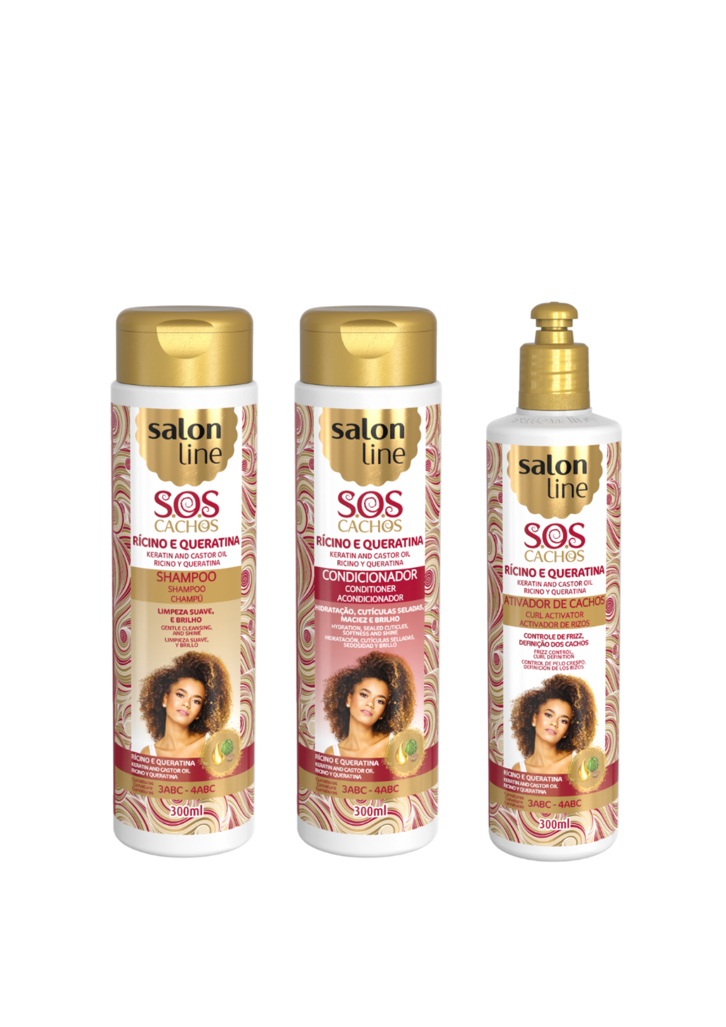Salon Line S.O.S Cachos Keratin and Castor Oil Lockenbox