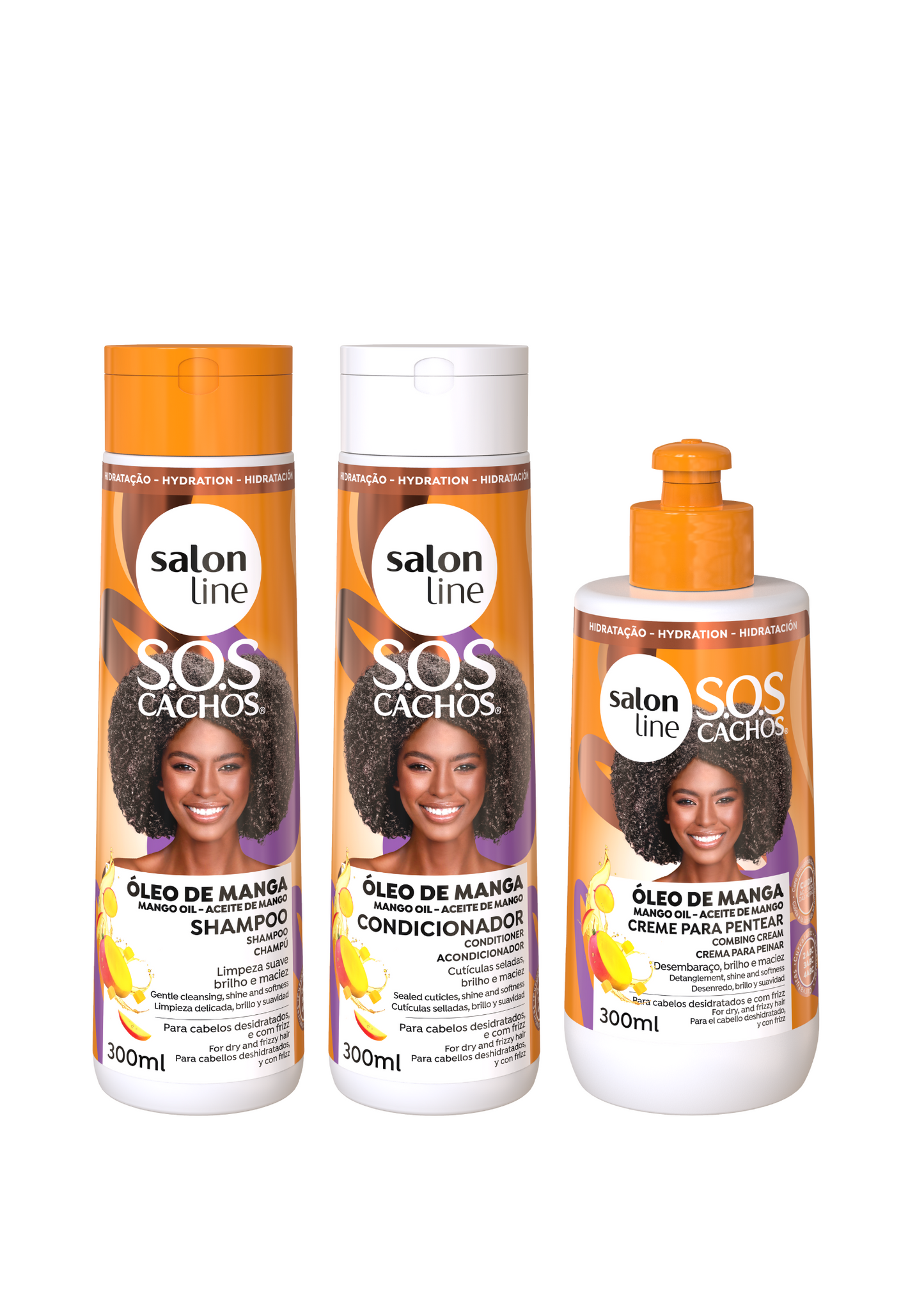 Mango Linie für lockiges Haar – Curl Activator für glänzende Locken