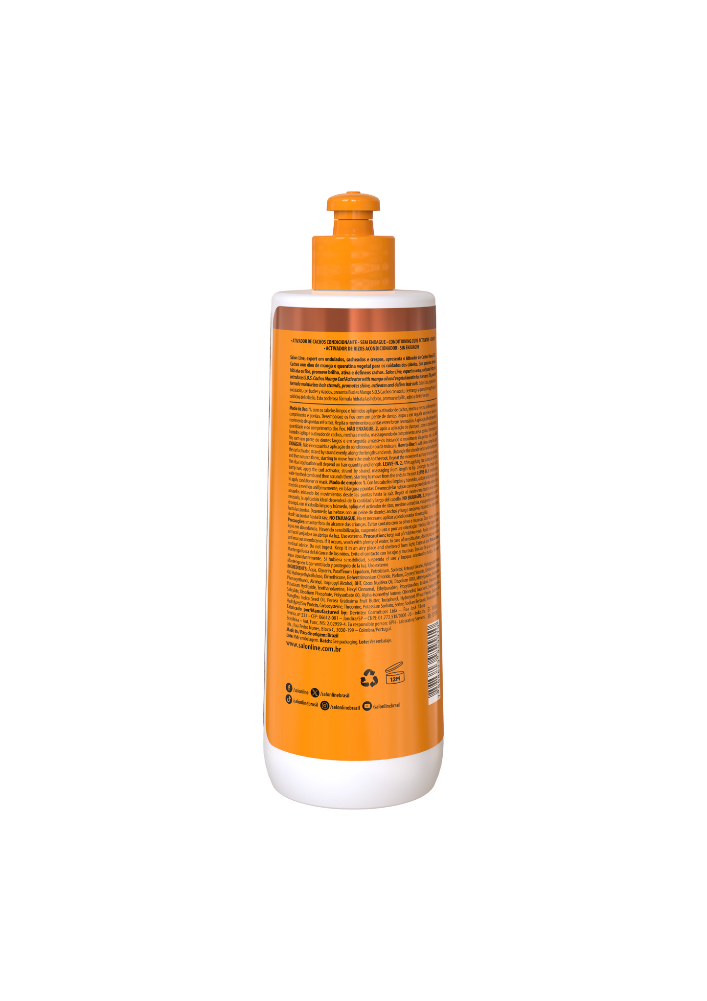 Salon Line SOS Cachos Mangoöl Lockenaktivator für lockiges Haar