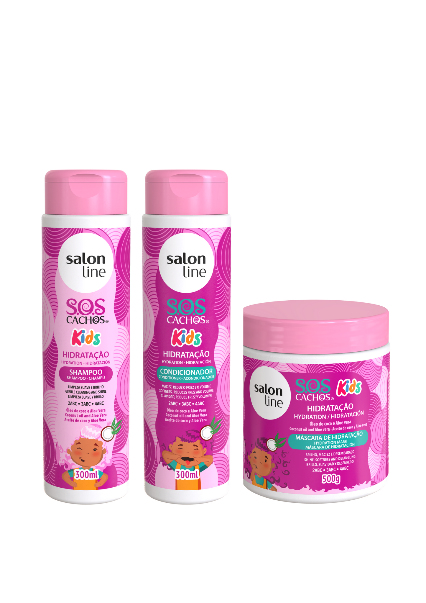 Kids Linie für lockiges Haar – Leave-in Combing Cream für einfaches Styling