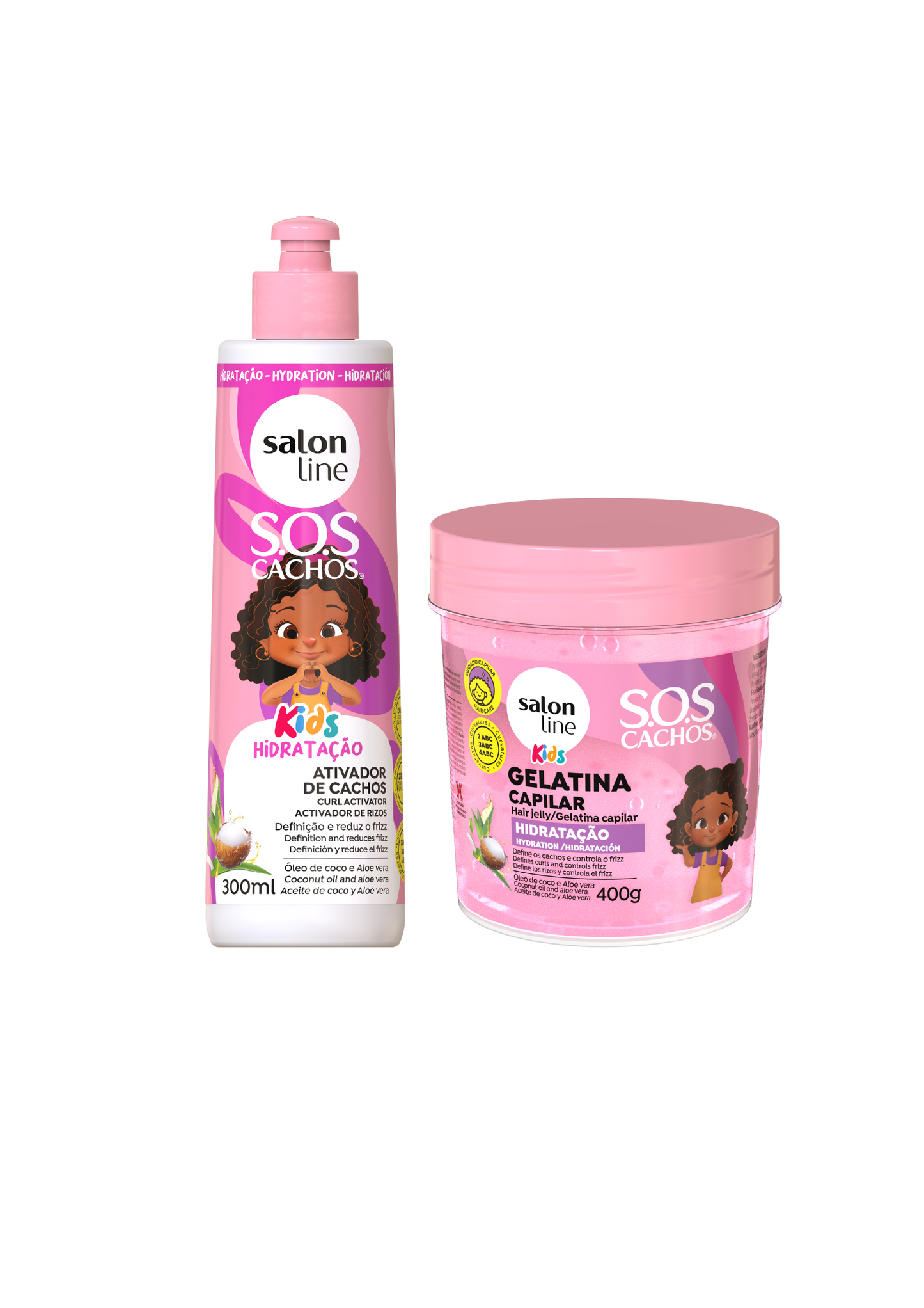 Kids Linie für lockiges Haar – Sanftes Shampoo für weiche Locken