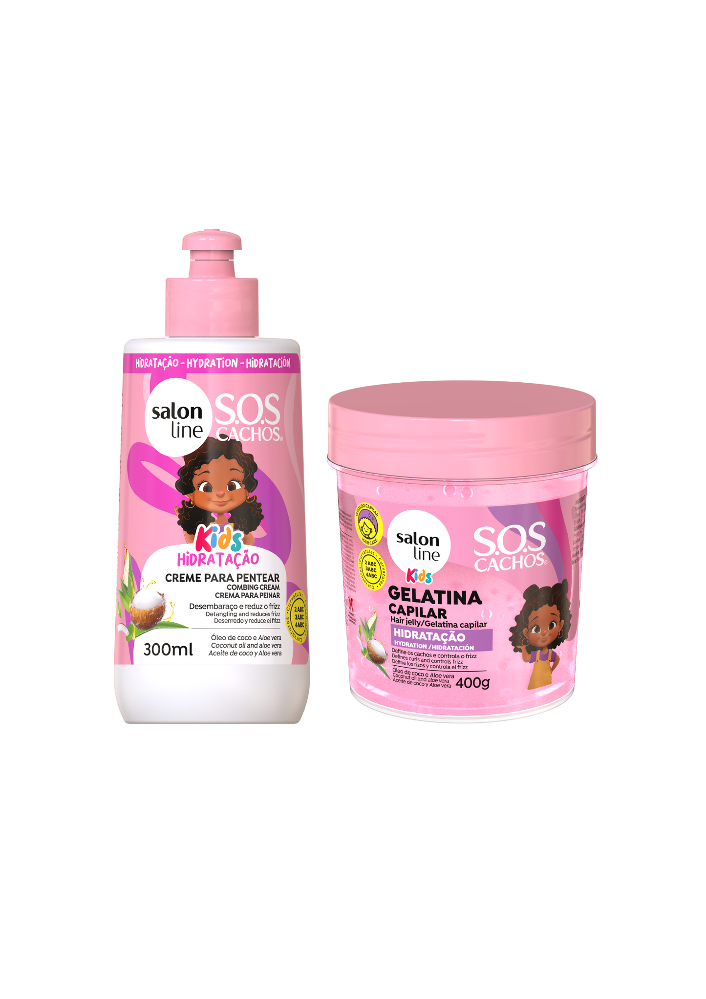Kids Linie für lockiges Haar – Feuchtigkeitsspendender Conditioner für entwirrtes Haar