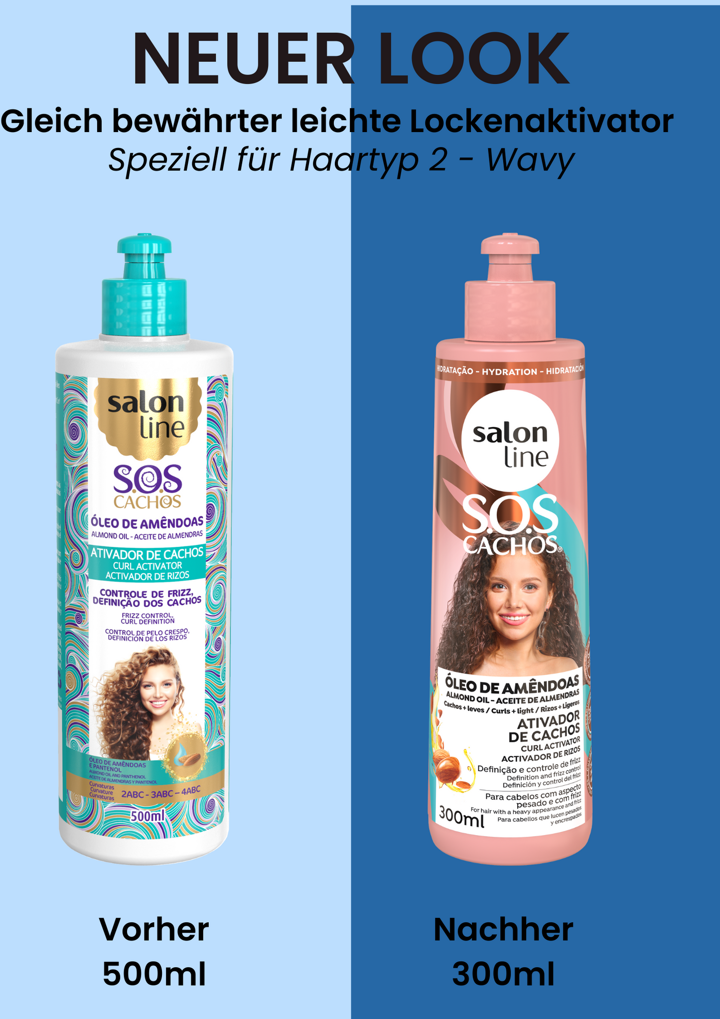 Leichter Curl Activator – Hydration und leichter Halt für wavy/curly hair