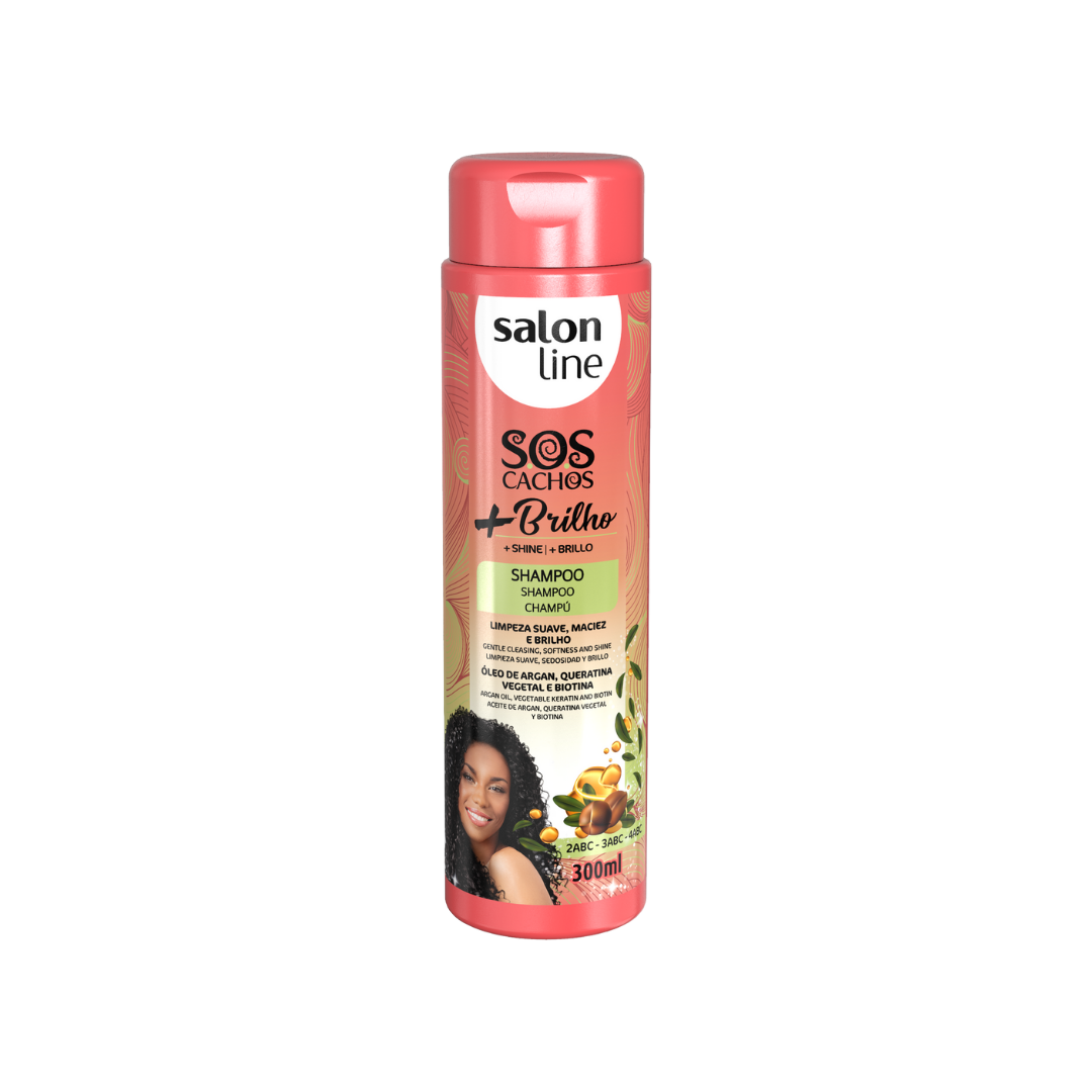 Salon Line S.O.S Cachos Shampoo +Shine 300 g