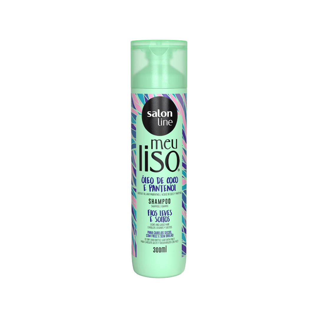 Salon Line Meu Liso Shampoo coconut oil and panthenol