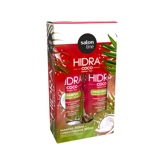 Salon Line Shampoo and conditioner hidra coconut