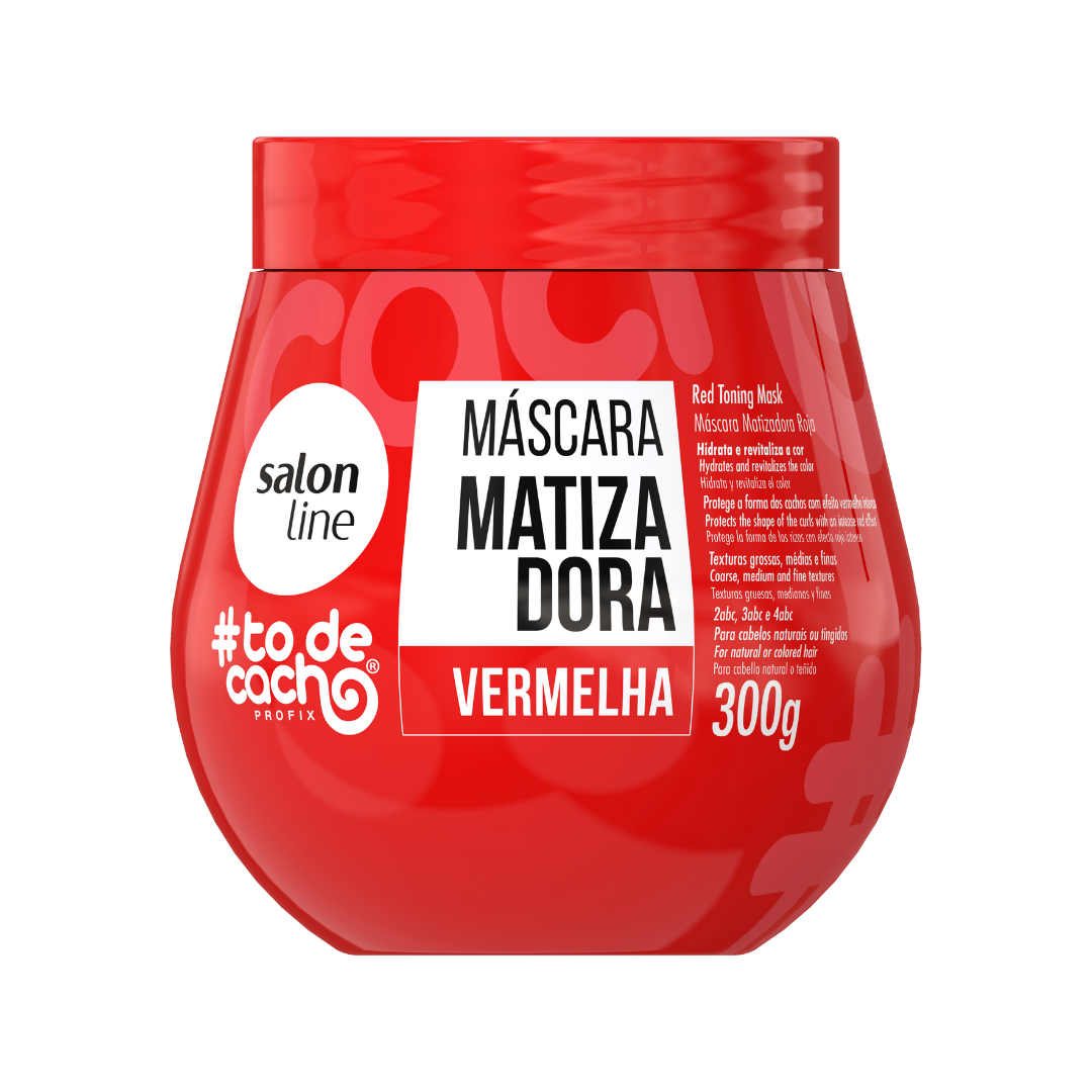 Salon Line Toning mask red - Curly Power