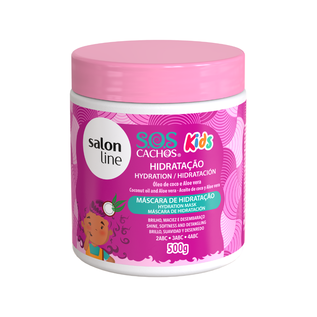 Salon S.O.S Cachos Line Kids Mask Hydration 300 g