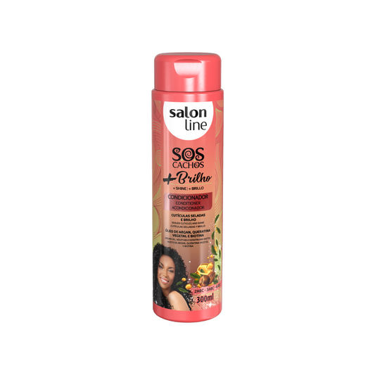 Salon Line SOS Cachos Conditioner +Shine 300 g