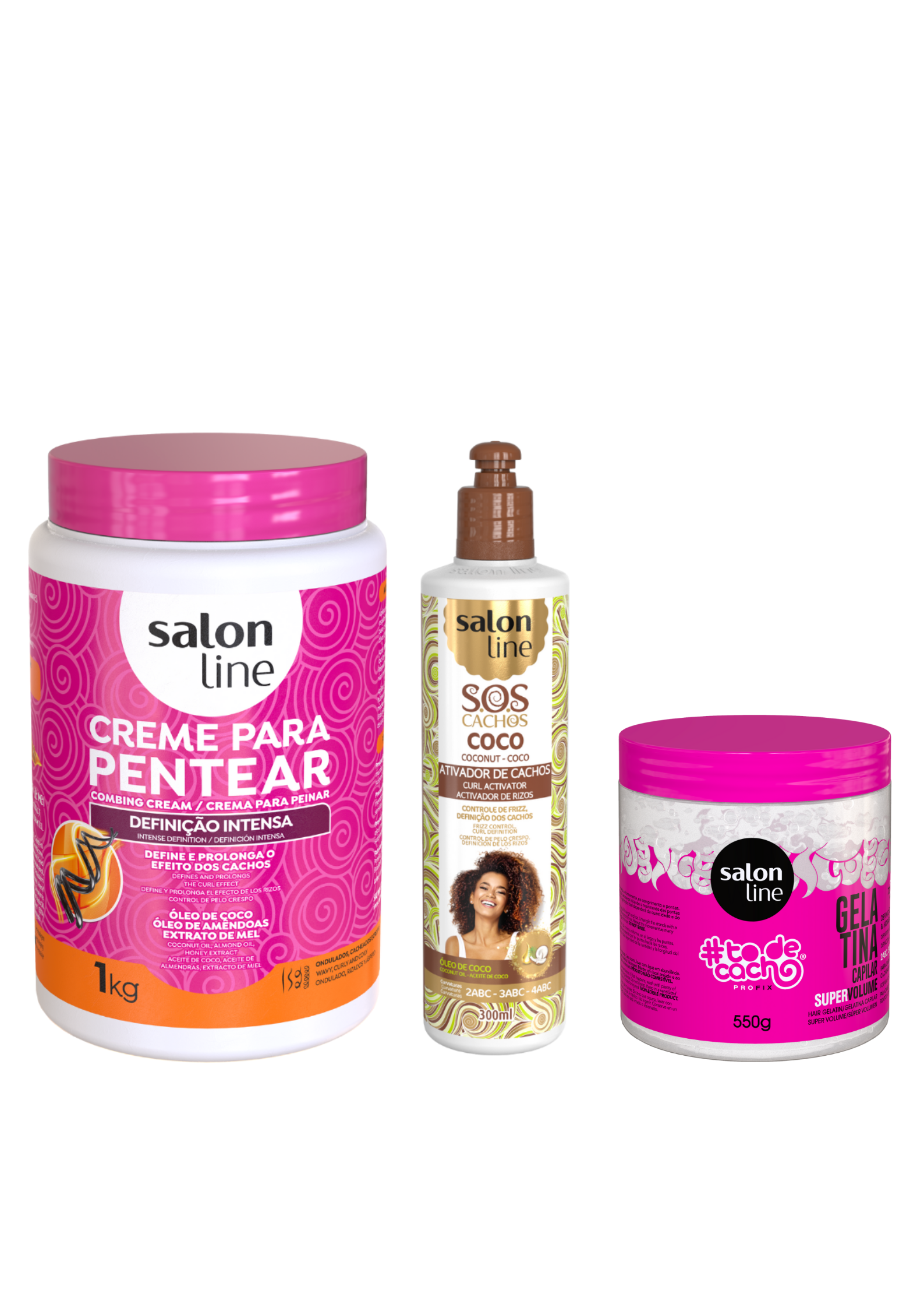 Lockenbox für Typ 2/3 – Volumen & Definition mit Salon Line-Produkten