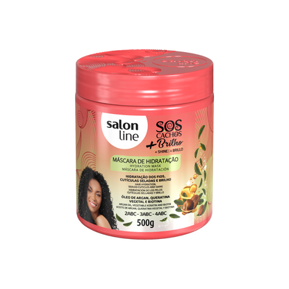 Salon Line S.O.S Cachos Mask +Shine 500 g