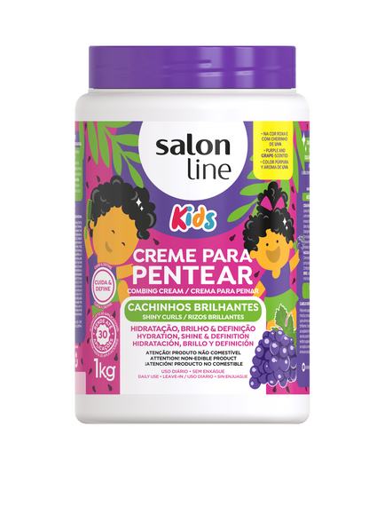 Salon Line Combing Cream Shiny Curls Kinder