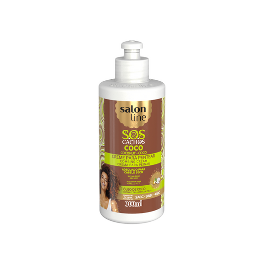 Salon Line SOS Cachos Kokosnuss leave-in-conditioner für lockiges Haar
