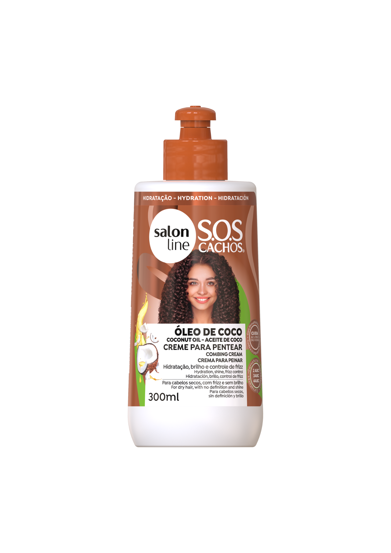 Salon Line SOS Cachos Kokosnuss leave-in-conditioner für lockiges Haar