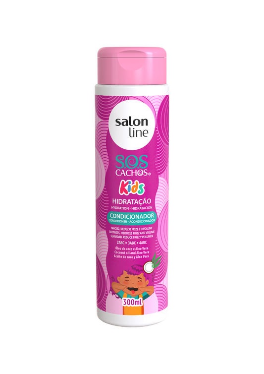 Salon Line SOS Cachos Kinder Spulung für lockiges Haar