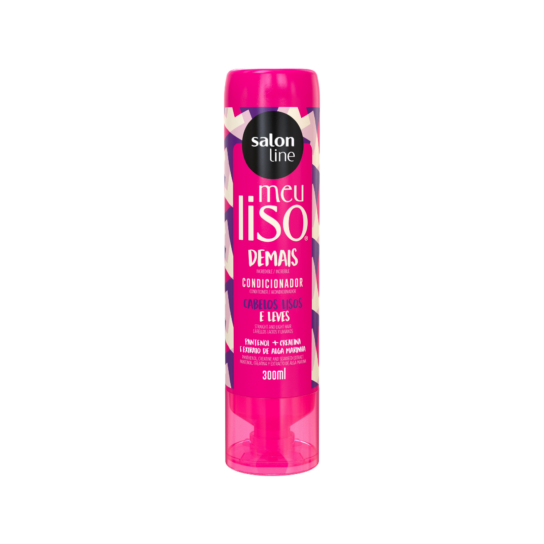 Brasilianisches Produkt Meu Liso Spulung für glattes Haar