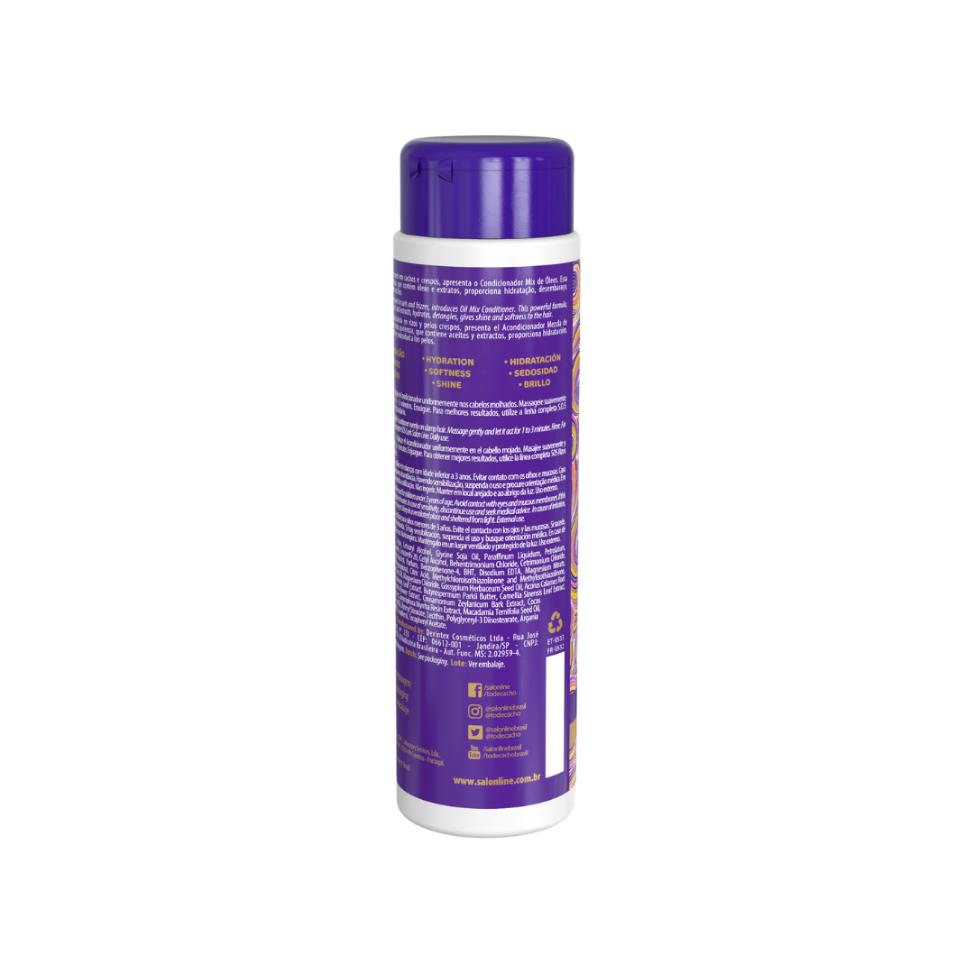Salon Line S.O.S Cachos Conditioner Oil Mix 300 g - Curly Power