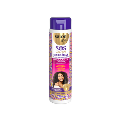 Salon Line SOS Cachos Oil Mix Spulung für lockiges Haar