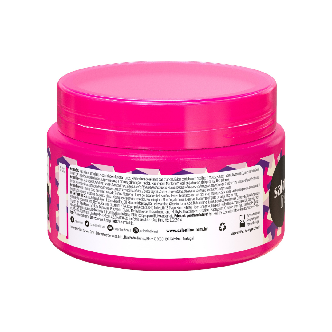 Salon Line Meu Liso Mask Even Smoother - Incredible 300 g