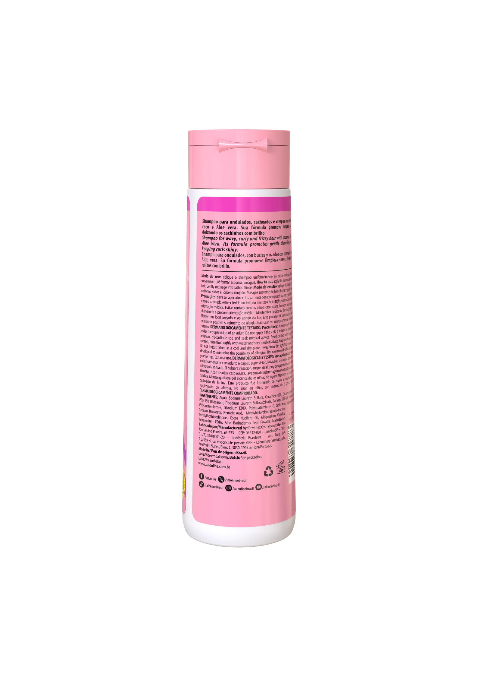 Salon Line SOS Cachos Kinder Shampoo für lockiges Haar