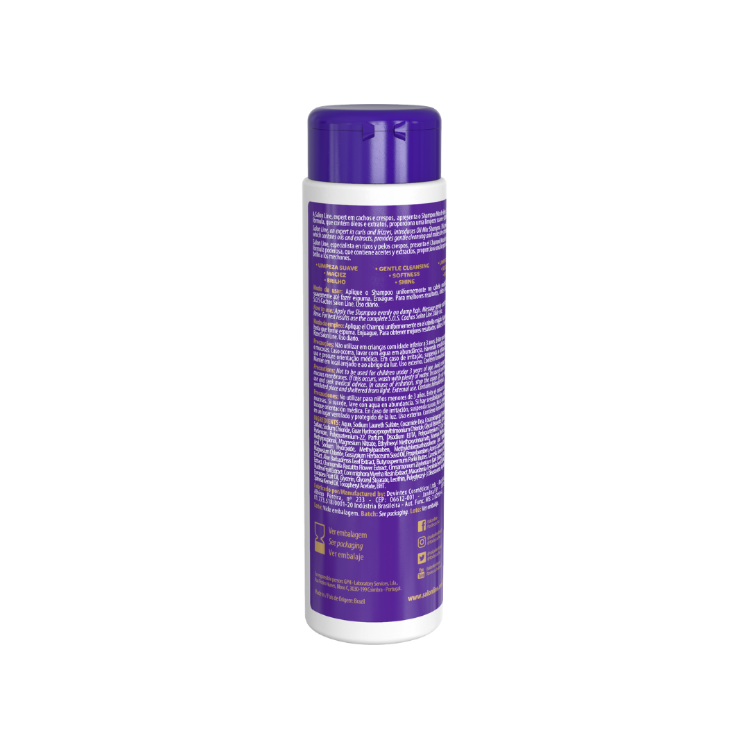 Salon Line S.O.S Cachos Shampoo Oil Mix 300 g - Curly Power