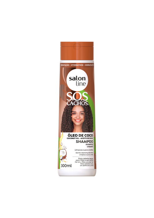 Salon Line SOS Cachos Kokosnuss shampoo lockiges Haar