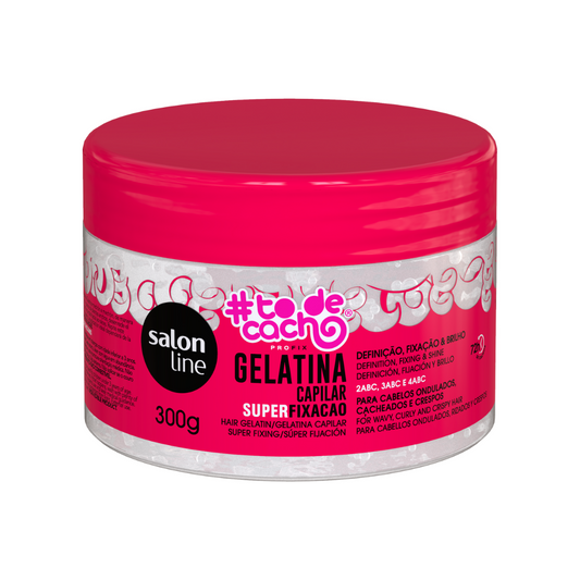 Salon Line SOS Cachos Super Fixier-Gelatine für lockiges Haar und Styling