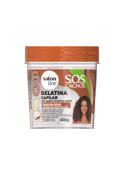Salon Line SOS Cachos Gel Coconut 400 g