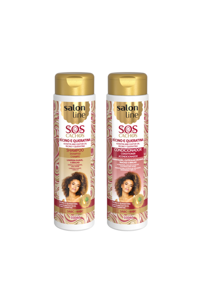 Salon Line S.O.S Cachos Keratin and Castor Oil Lockenbox