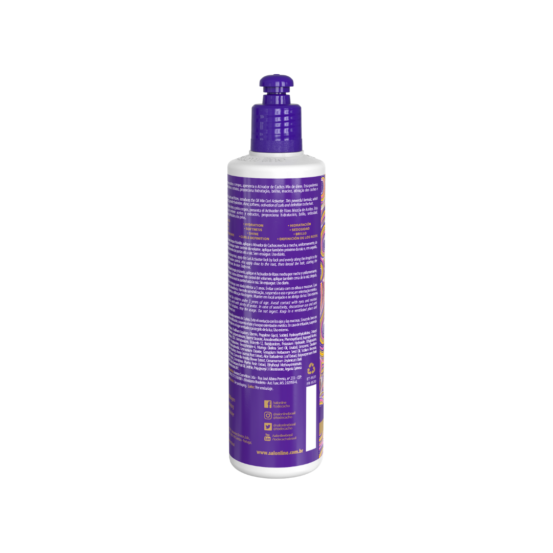 Salon Line S.O.S Cachos Curl Activator Oil Mix 300 g - Curly Power