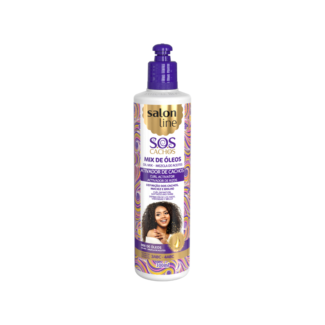 Salon Line SOS Cachos Oil Mix Lockenaktivator für lockiges Haar
