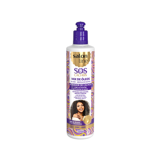 Salon Line SOS Cachos Oil Mix Lockenaktivator für lockiges Haar