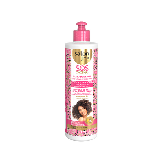 Salon Line SOS Cachos Honig Lockenaktivator für lockiges Haar