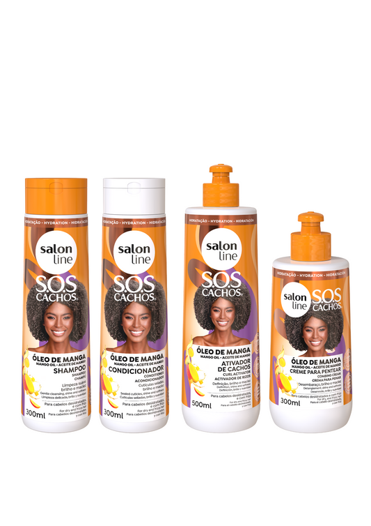 Mango Linie für lockiges Haar – Pflege & Reparatur