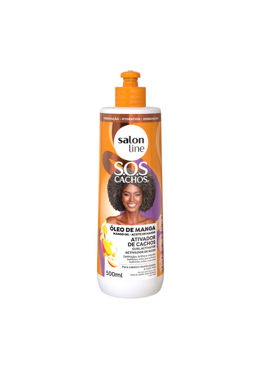 Salon Line SOS Cachos Mangoöl Lockenaktivator für lockiges Haar
