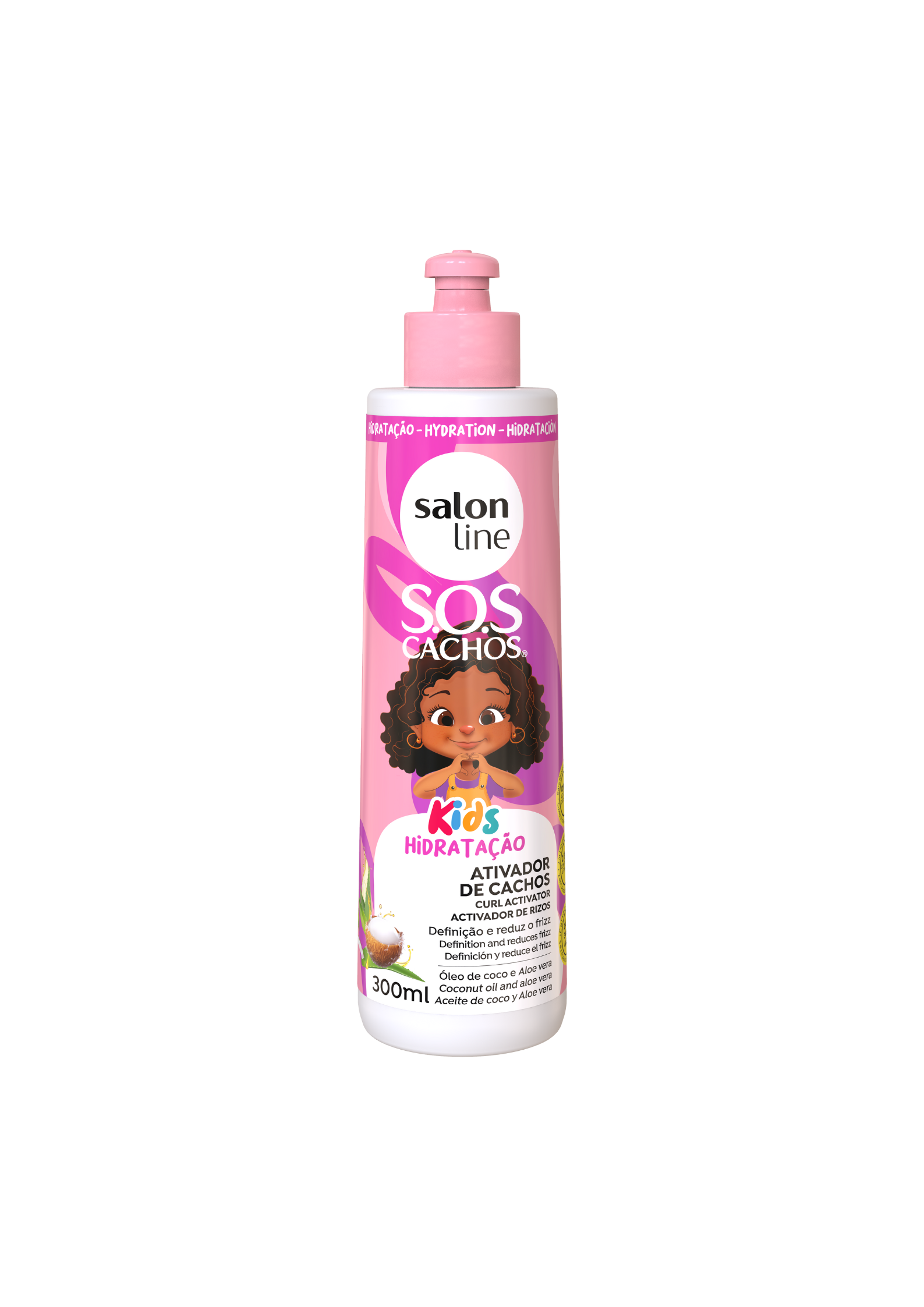 Salon Line SOS Cachos Kinder Lockenaktivator für lockiges Haar