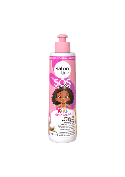Salon Line SOS Cachos Kinder Lockenaktivator für lockiges Haar