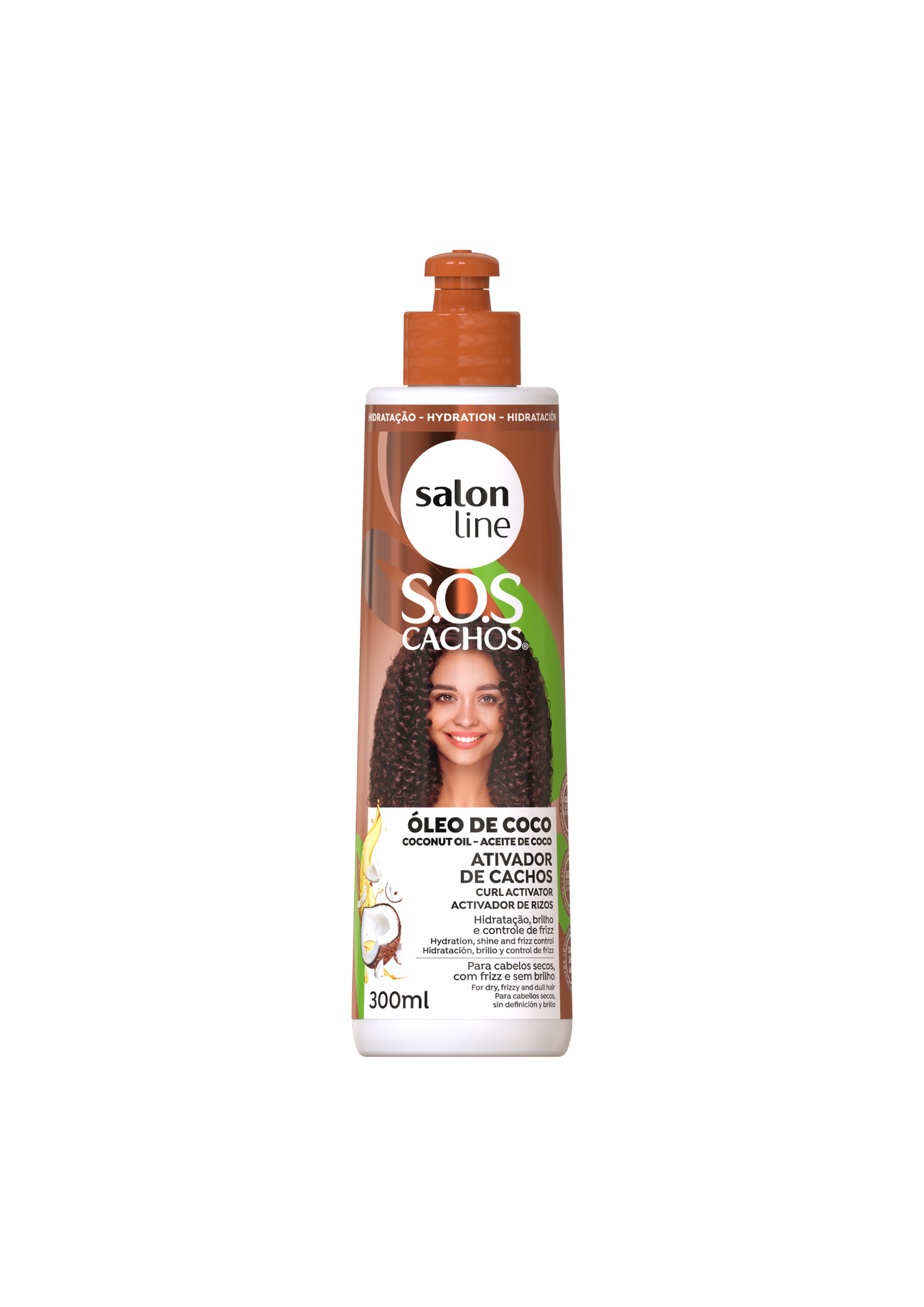 Salon Line SOS Cachos Kokosnuss Lockenaktivator für lockiges Haar