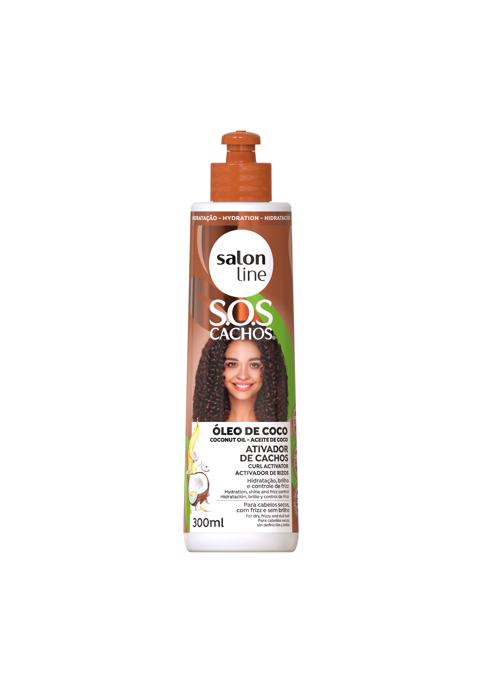 Salon Line SOS Cachos Kokosnuss Lockenaktivator für lockiges Haar