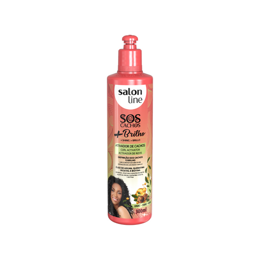 Salon Line SOS Cachos +Shine Lockenaktivator für lockiges Haar