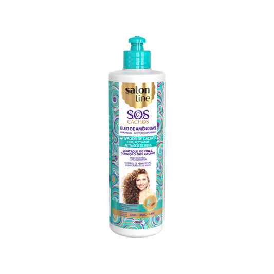 Salon Line SOS Cachos Almond Light Lockenaktivator für lockiges Haar und Styling