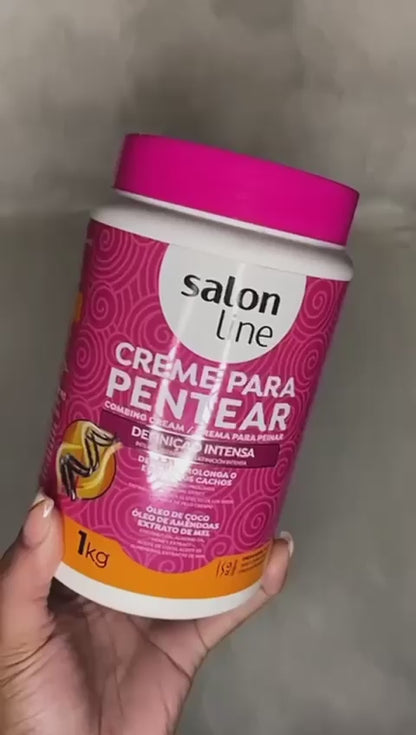Salon Line Combing Cream Intense Brightnes 1 KG - Locken produkte